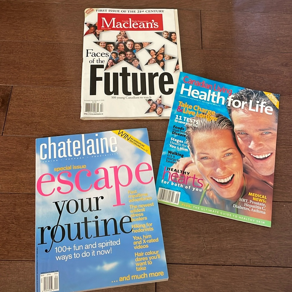 5/$25 Y2K Magazines New